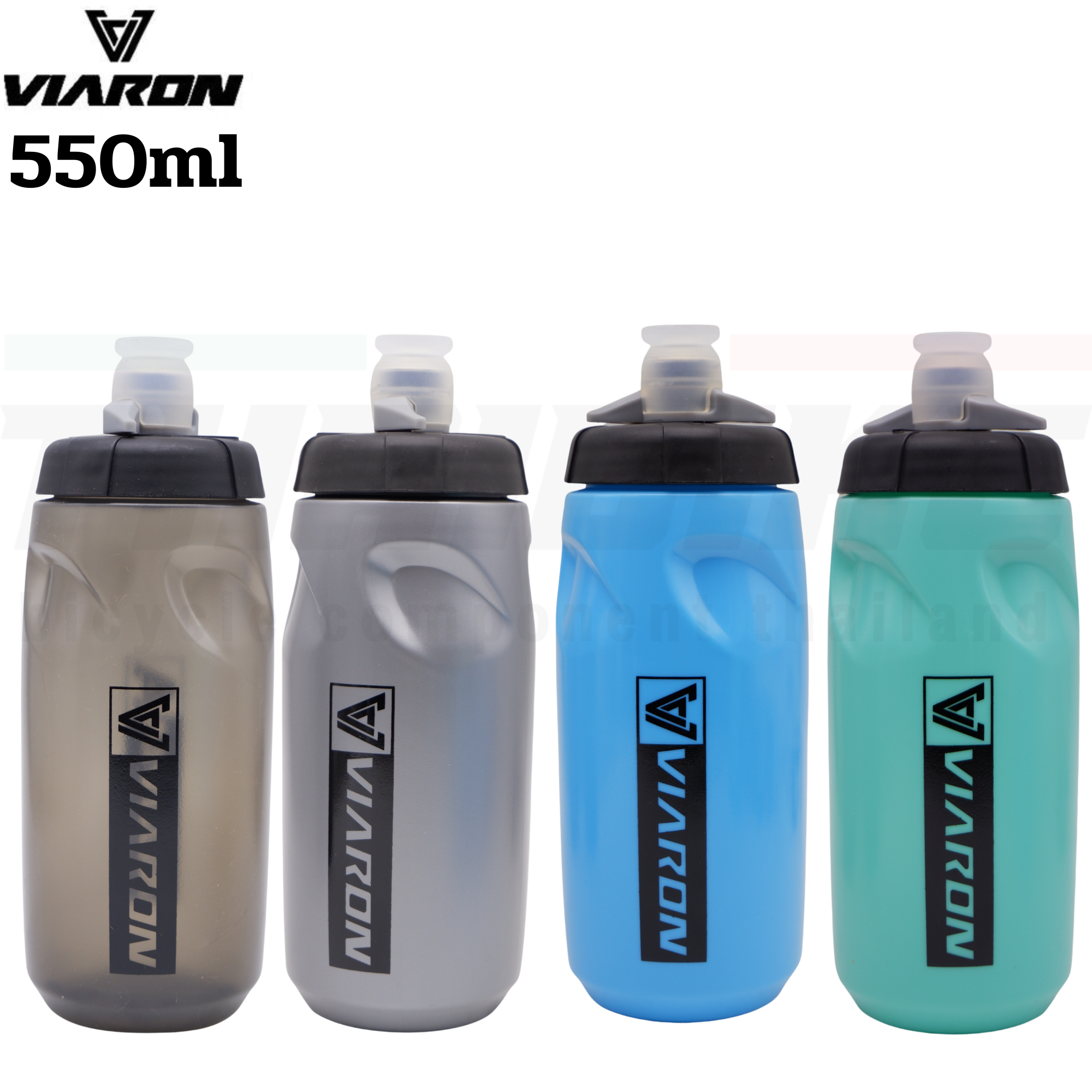 ขวดน้ำปั่นจักรยานเสือหมอบ เสือภูเขา VIARON 550/610ML KL02/KL04