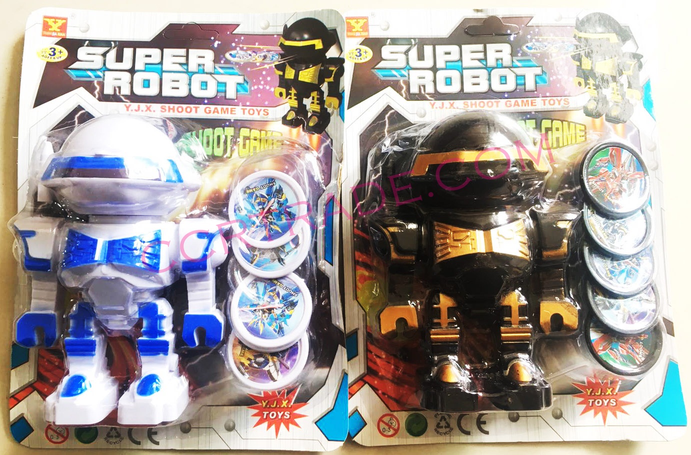 หุ่นยนต์ยิงเหรียญ 5 ชิ้นแผง 20 ซม.