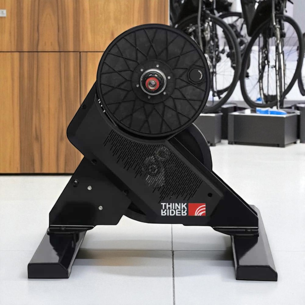 ThinkRider A2 สมาร์ทเทรนเนอร์ Direct Drive สำหรับปั่นในบ้าน รองรับ Road/MTB, Zwift พร้อม ERG