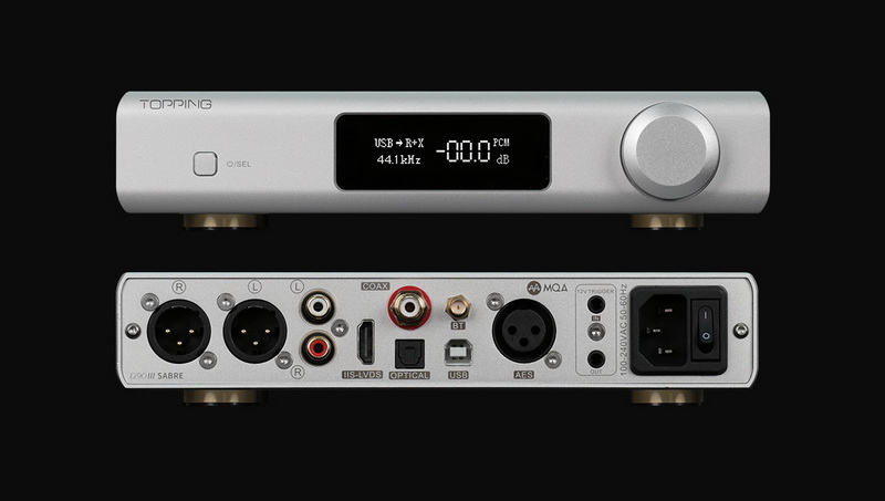 Topping D90iii Fully Balanced DAC รองรับ Dual Hi-Res, BT5.1, รีโมท, ฟังก์ชั่นปรีแอม, MQA ประกันศูนย์ไทย