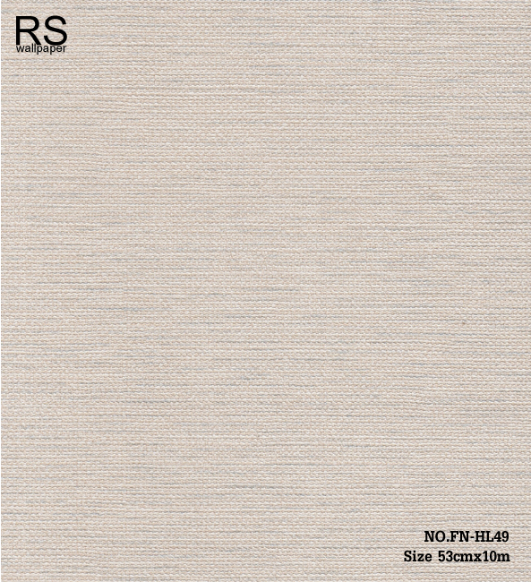 วอลเปเปอร์ เทกเจอร์ลายผ้า สีครีม FN-HL49