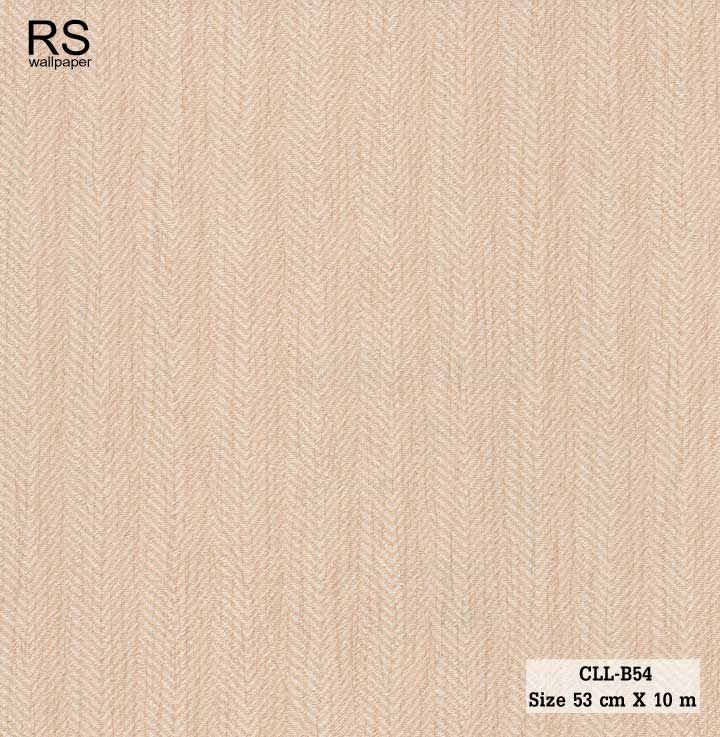 วอลเปเปอร์ สีส้มอ่อน ลายริ้วสลับลายครีบหางปลา CLL-B54