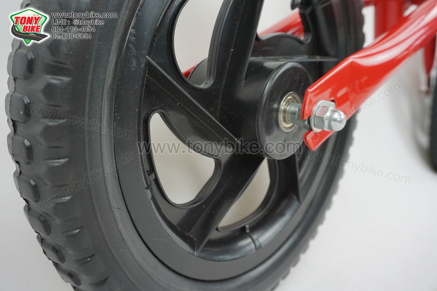 จักรยานขาไถ ล้อ 12 นิ้ว สีแดง