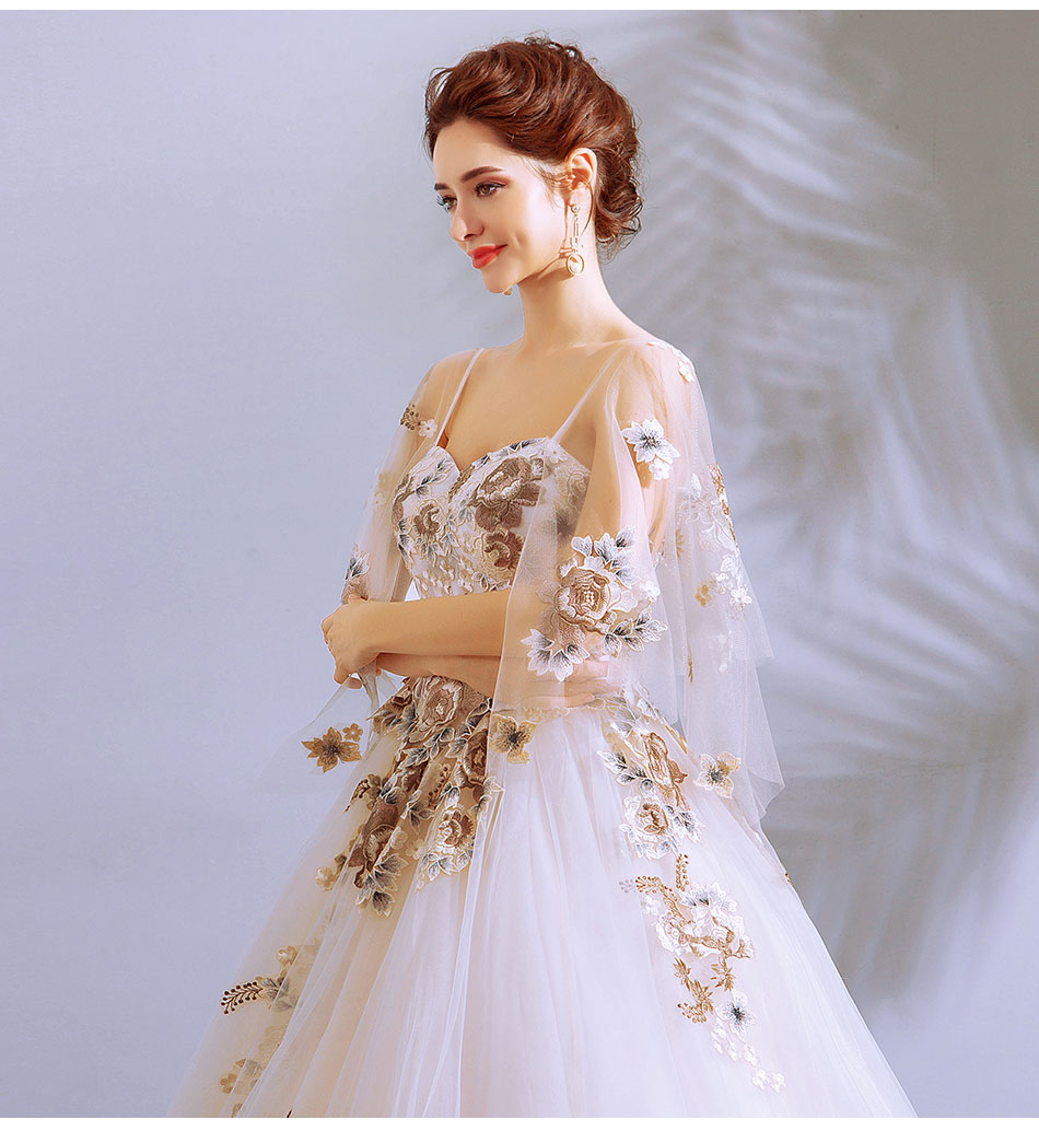 DL091 **พรีออเดอร์** ชุดออกงานสีทอง ชุดราตรี เดรสยาวออกงาน (Night party dresses) ชุดไปงานแต่งงานสวยๆ "ธีมสีทอง"