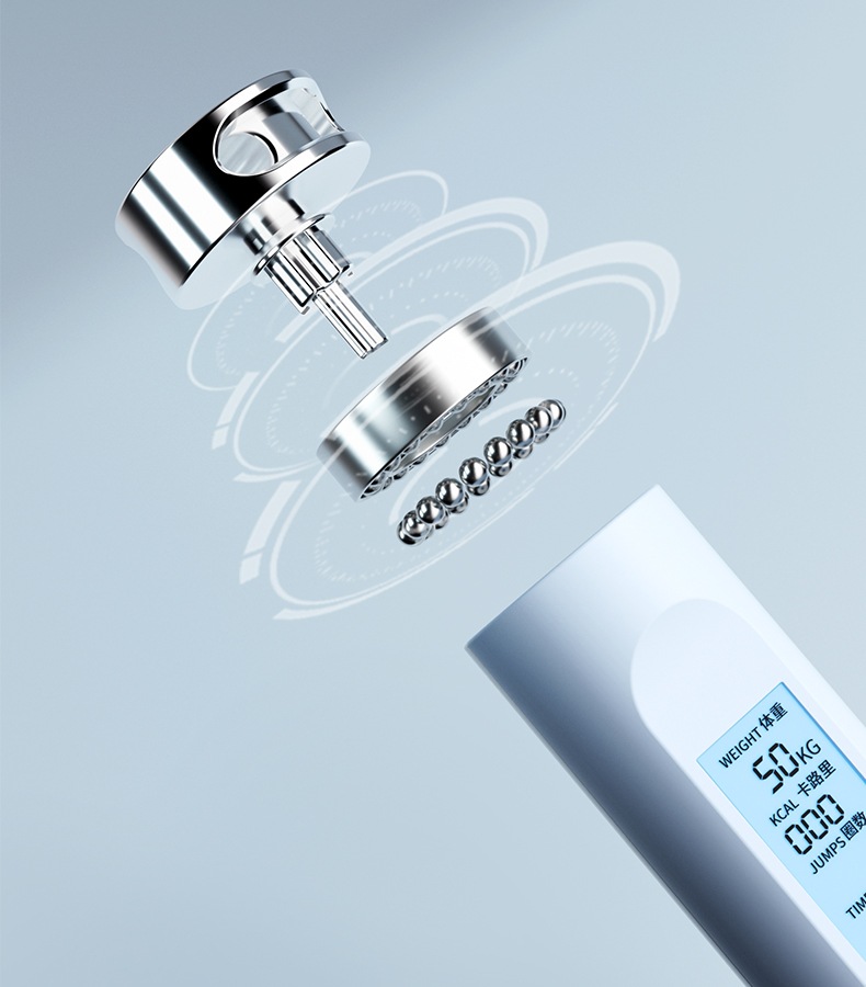 เชือกกระโดด ไร้สาย และมีสาย 2 in 1 นับจำนวนรอบ แคลอรี่ เวลา SPEED ROPE ส่งในไทย