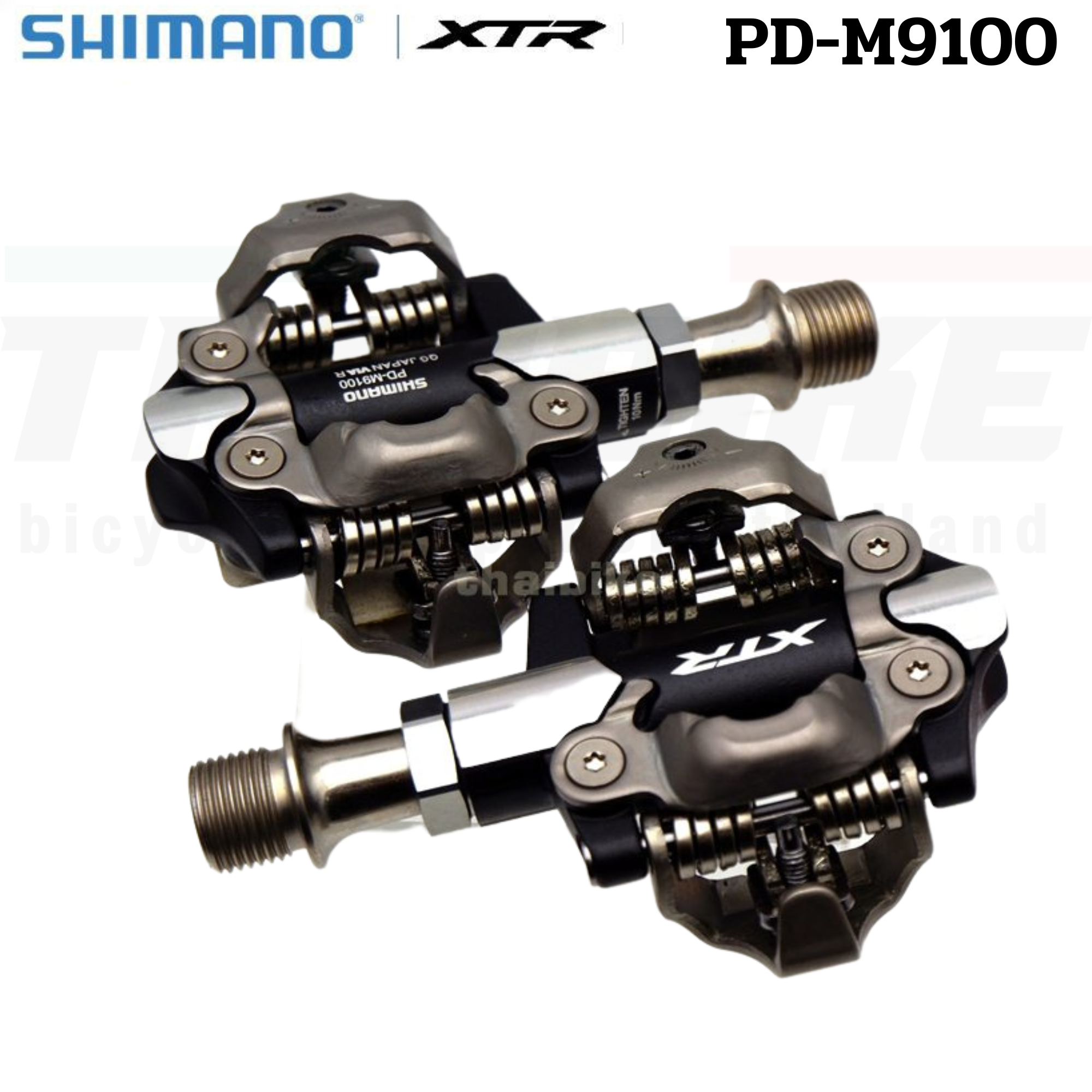 ของแท้ บันใดจักรยานชิมาโน่ SHIMANO XTR, PD-M9100,M9120พร้อมคลีท มีกล่อง (JAPAN)