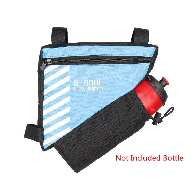 กระเป๋าใต้เฟรมใส่ขวดน้ำ B-SOUL Bicycle Triangle Bag Bike Cycling Water Tube Bottle Frame Front Bag
