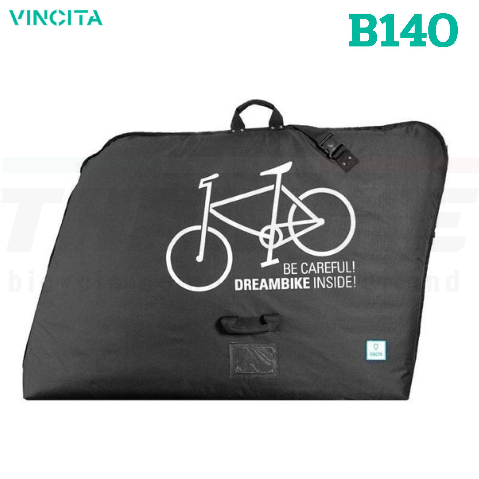 กระเป๋าใส่จักรยานสำหรับเดินทาง VINCITA B140 (ถอดล้อหน้า-หลัง)