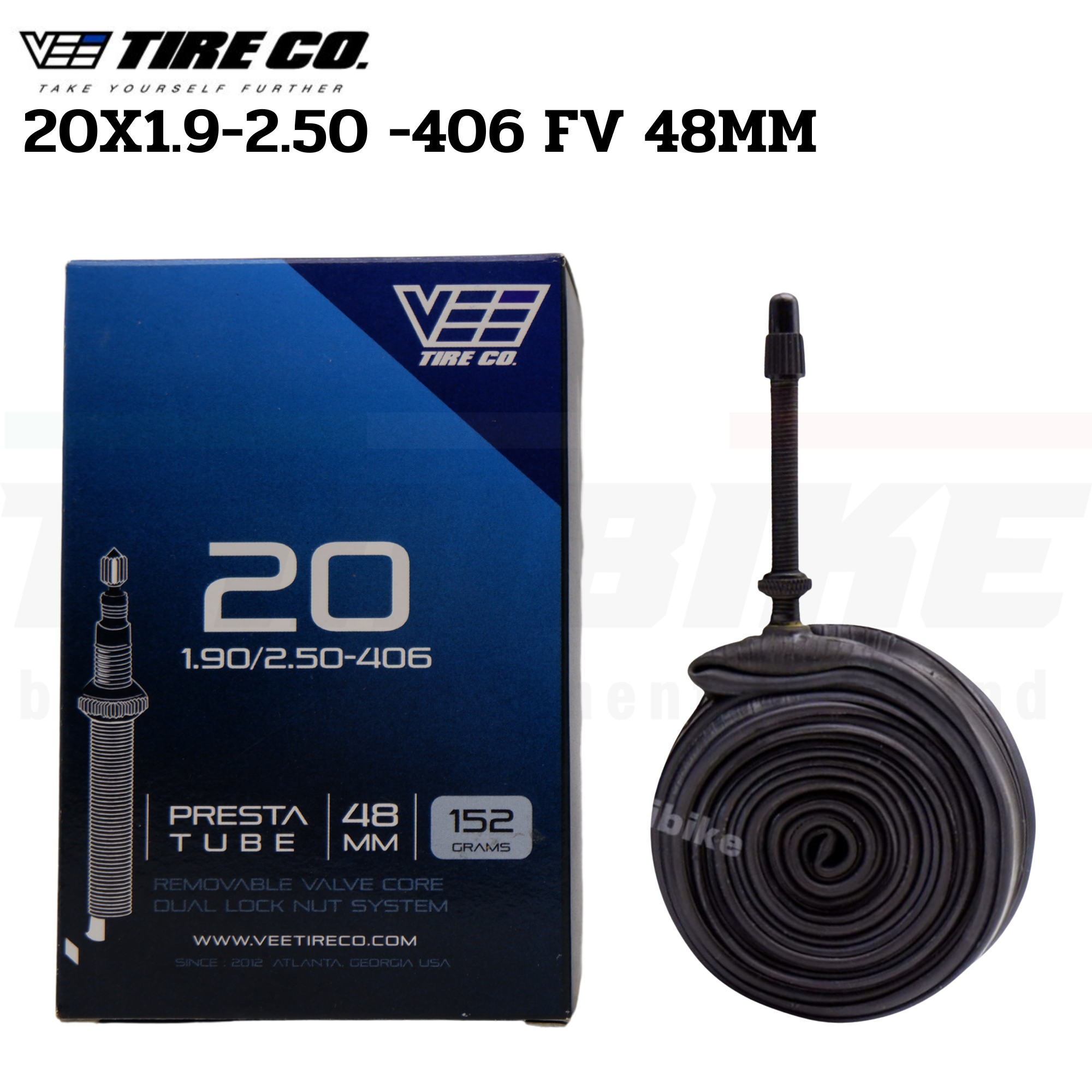 ยางในจักรยานรถ20นิ้ว VEE TIRE CO ขนาด 20X1.25/1.5 (406) 20X1.9-2.50 -406