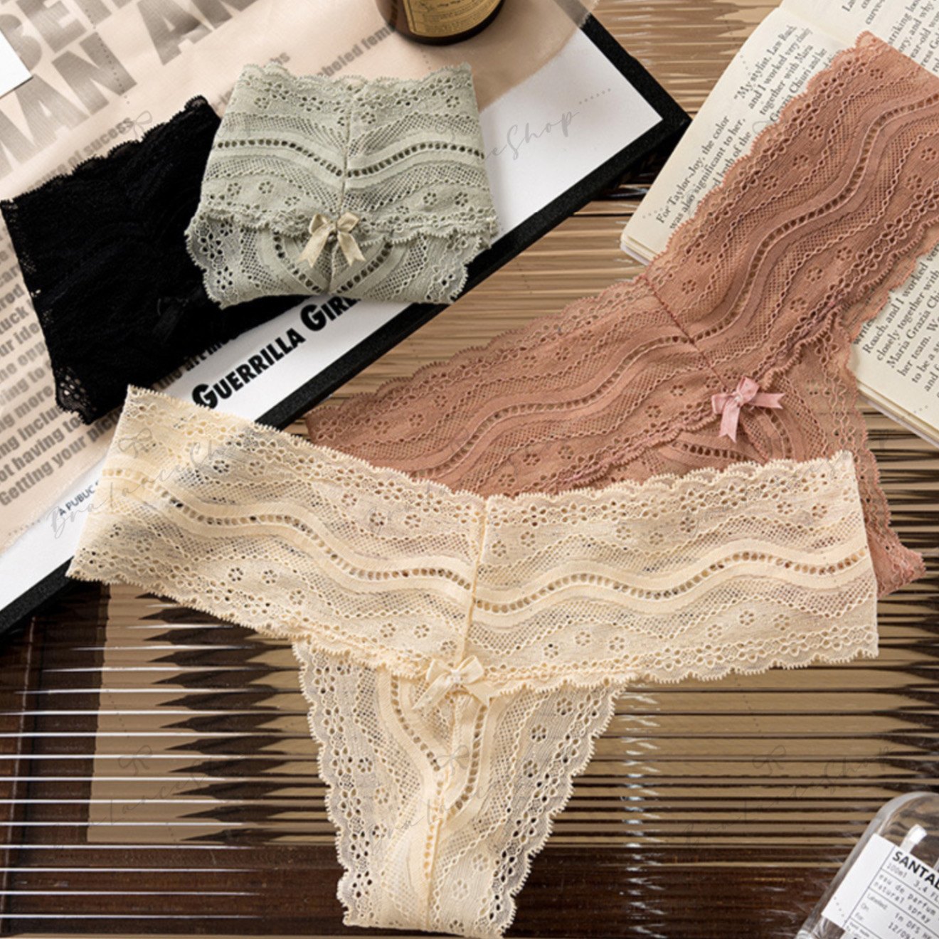 BLS✿1203 กางเกงในลูกไม้