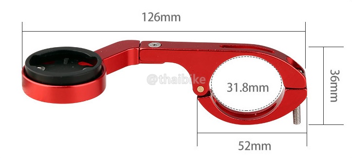 แบบยึดแฮนด์ บาร์ฟลาย THAIBIKE MOUNT For GARMIN Bryton CATEYE XOSS IGPSPORT GoPro