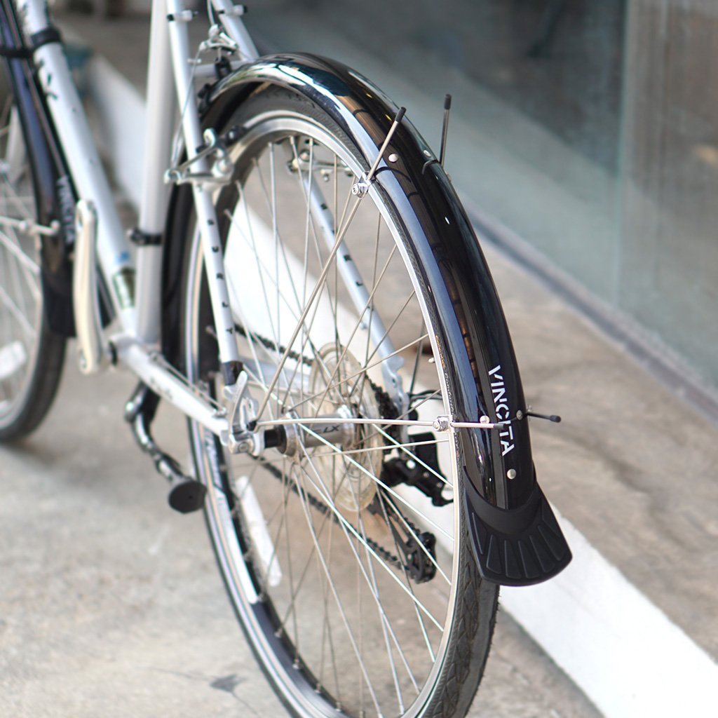 VINCITA F01 / F02 — บังโคลนจักรยานโพลีคาร์บอเนต สำหรับล้อ 26"–700C