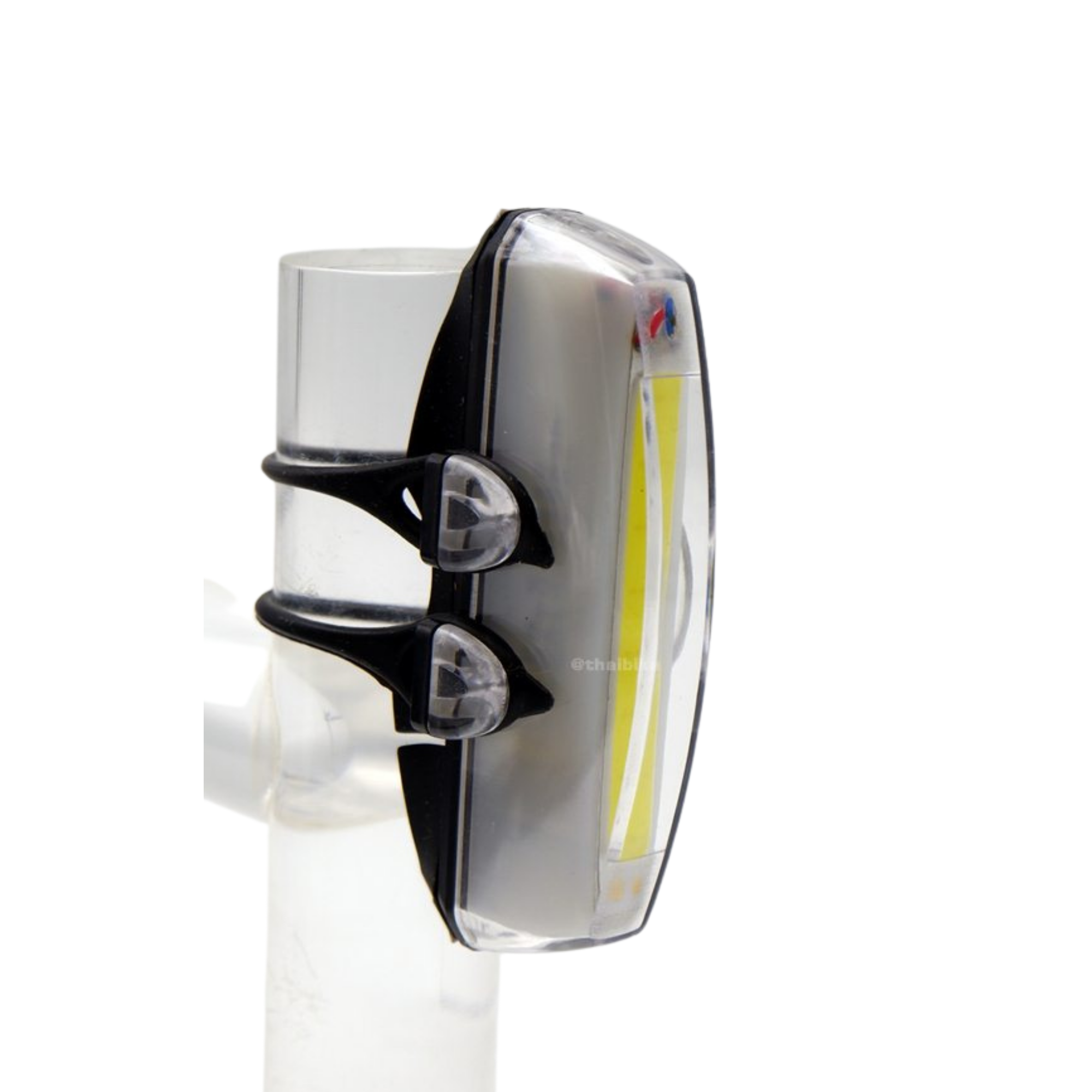 ไฟท้าย ไฟหน้า จักรยานไฟสีขาว ชาร์จ USB ยี่ห้อ SOLDIER แพคถุง