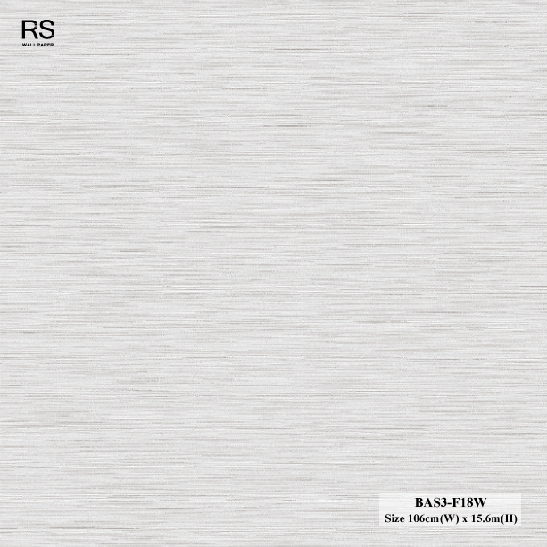 วอลเปเปอร์สีพื้น เทา BAS3-F18W