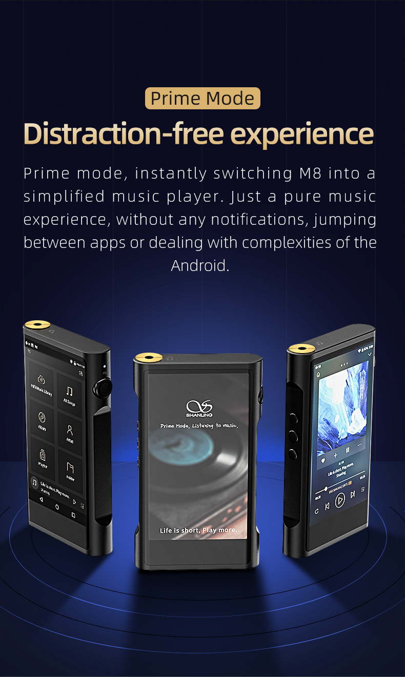 ขาย Shanling M8 Dap เครื่องเล่นพกพาระดับเรือธง ประกันศูนย์ไทย