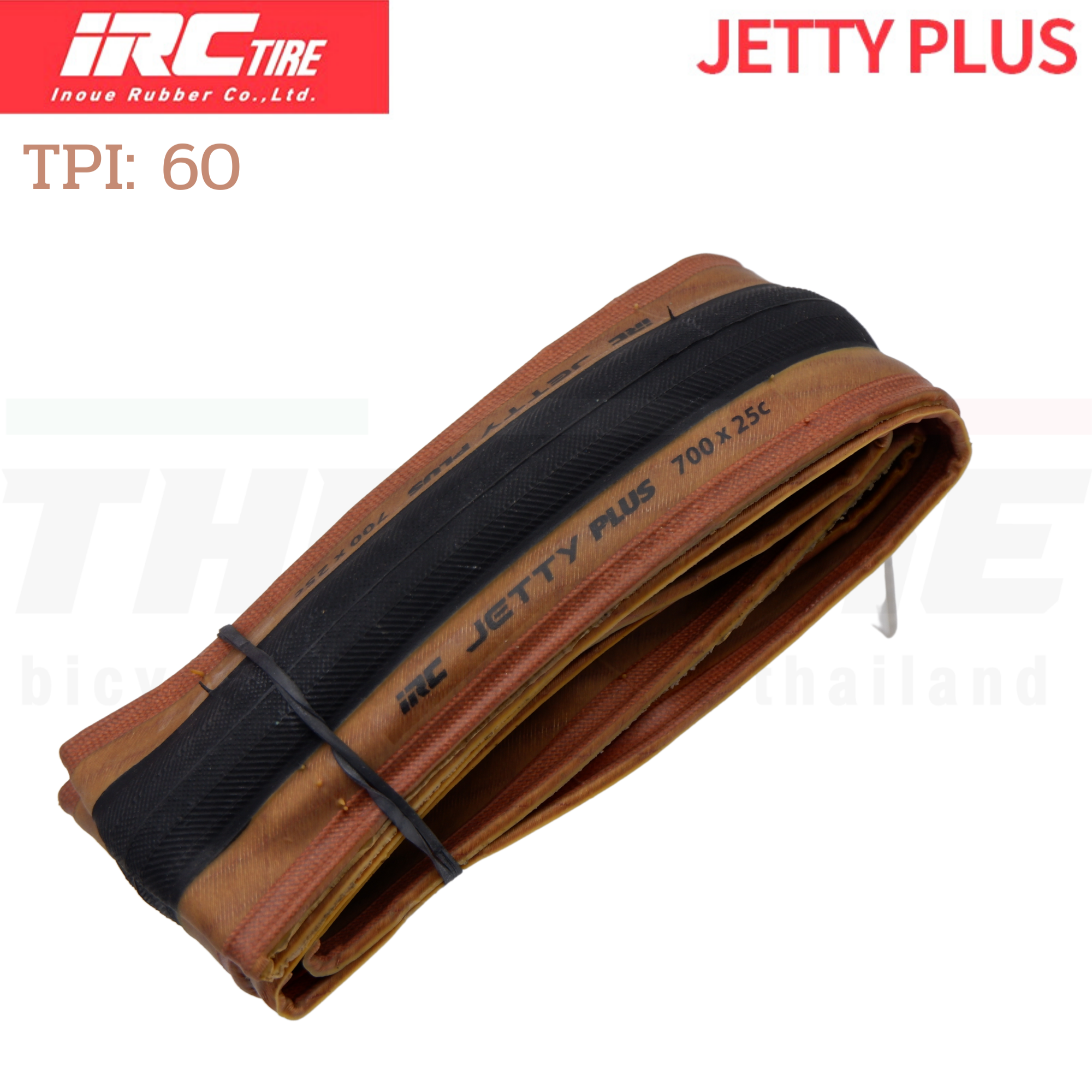 ยางนอกจักรยานเสือหมอบ IRC JETTY PLUS 700X25 700X28