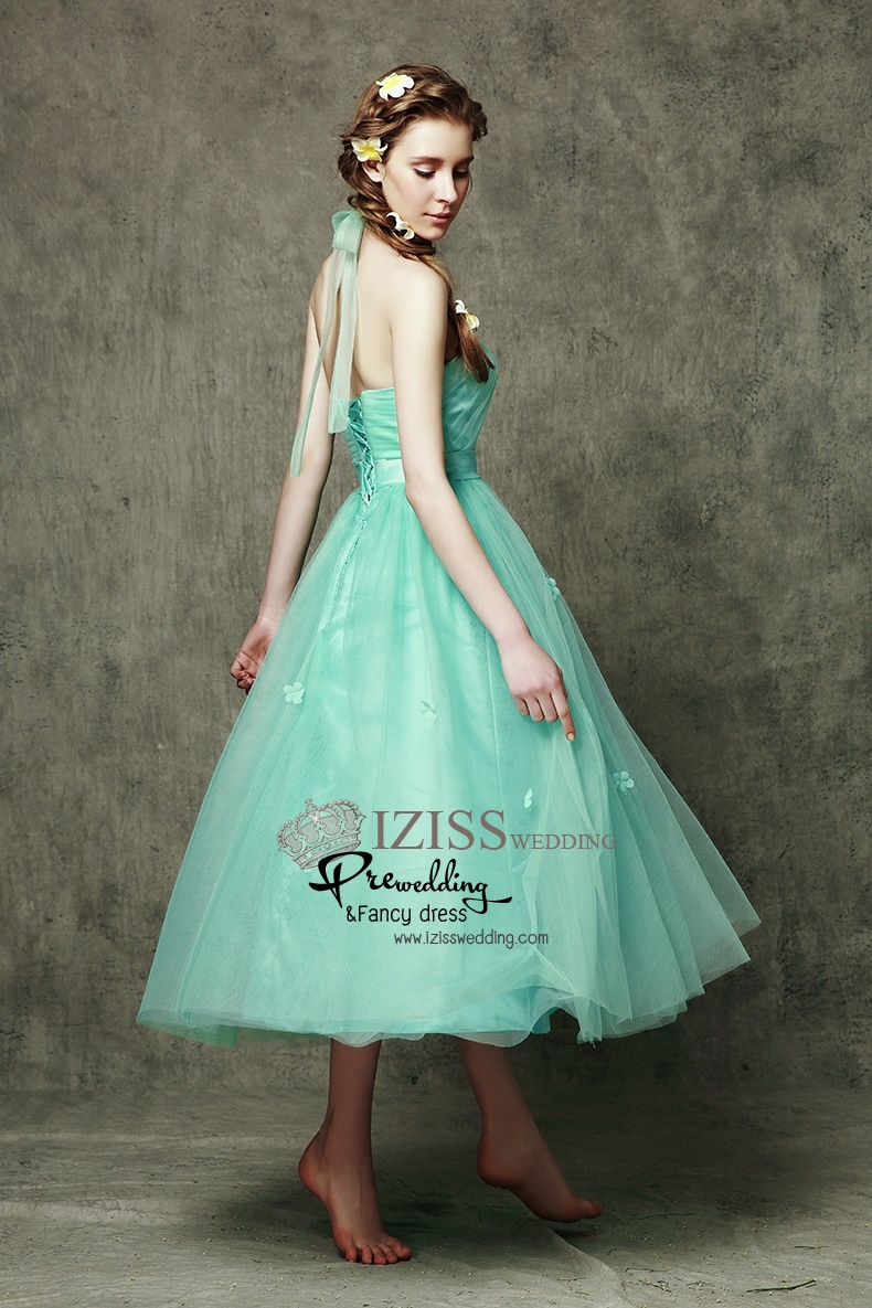 ฺBM0104 - พรีออเดอร์ ชุดเพื่อนเจ้าสาวราตรียาวสีเขียวมินท์