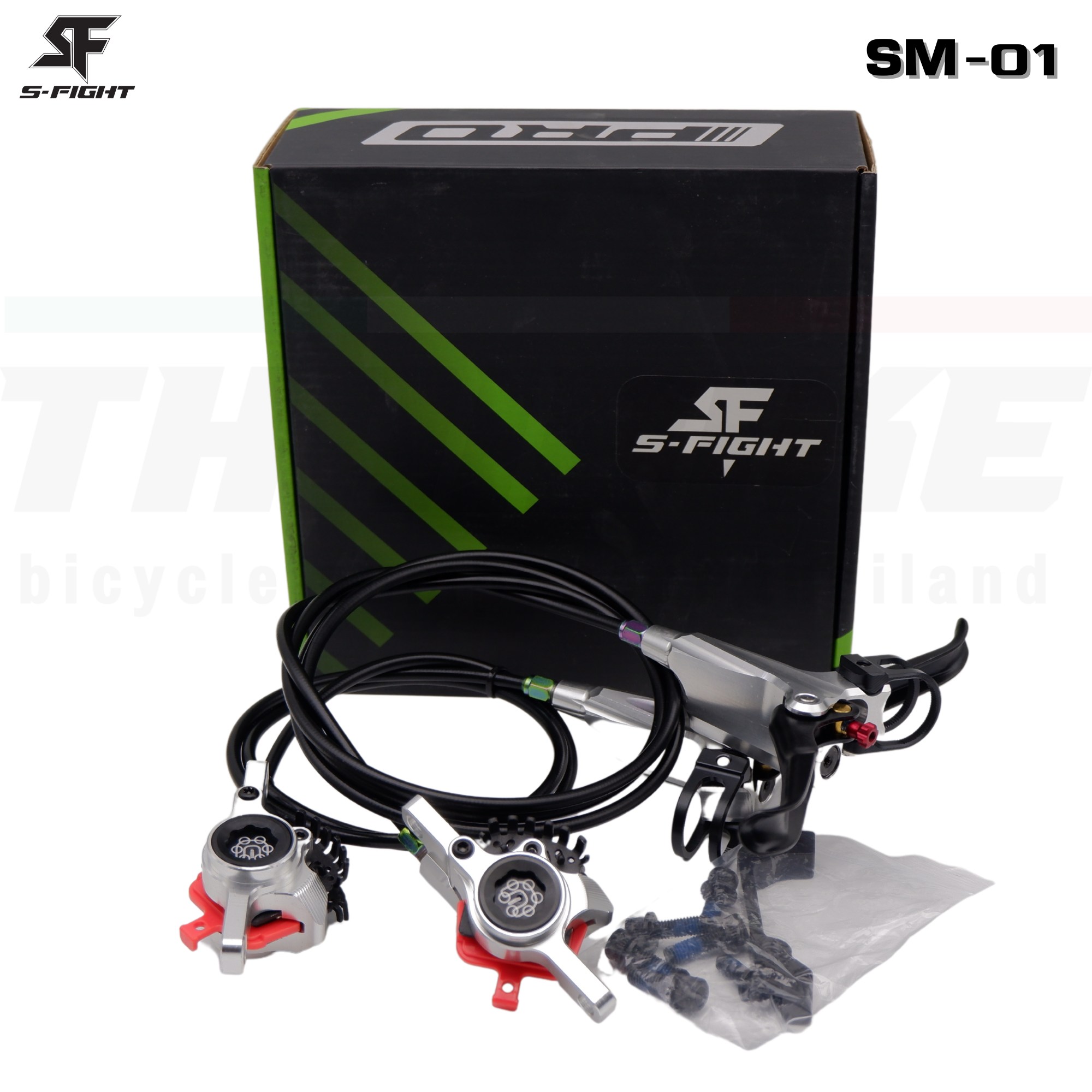ชุดดิสเบรคจักรยานเสือภูเขา Full Hydraulic S-FIGHT SM-01