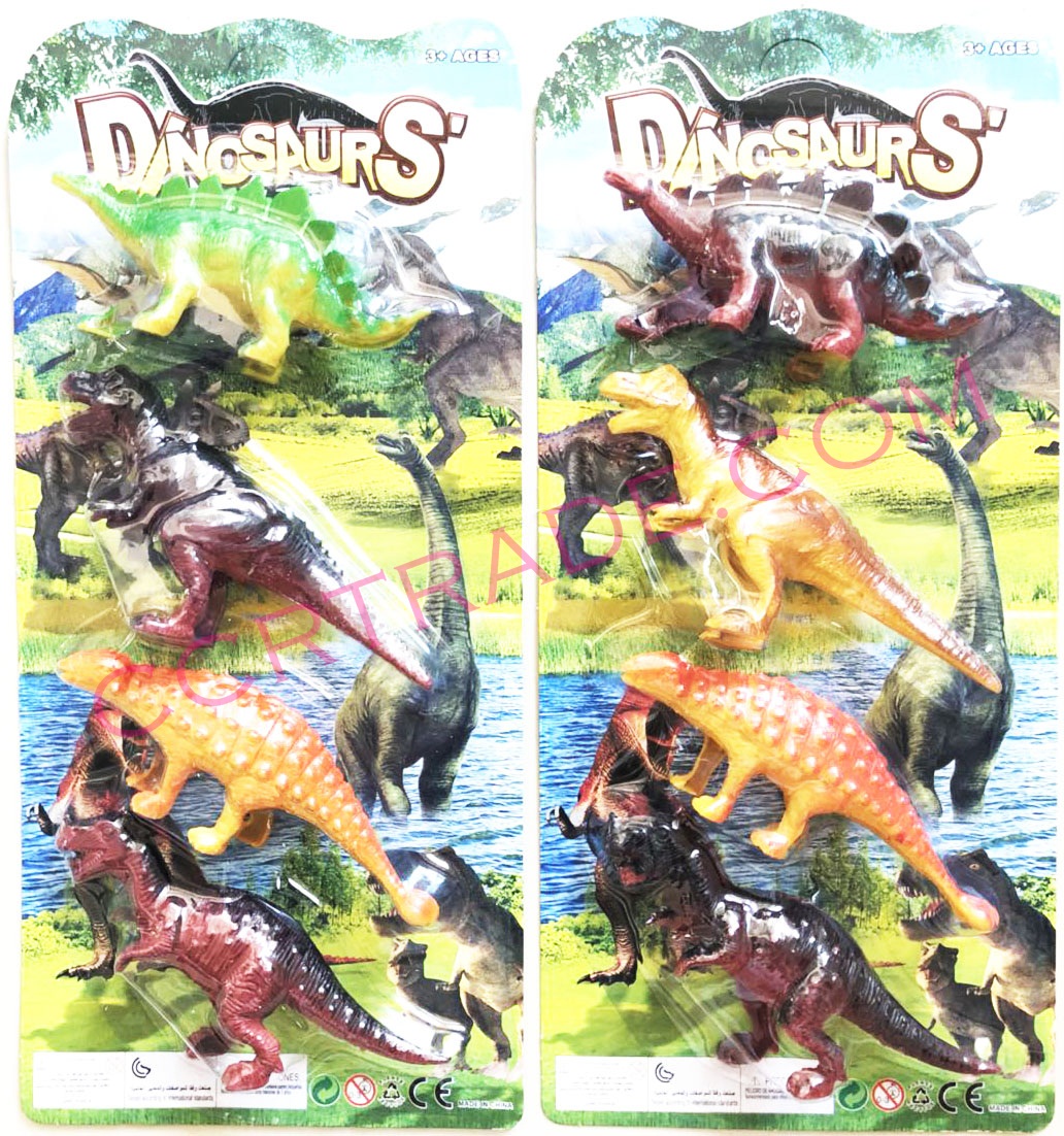 ไดโนเสาร์ตัวใหญ่ 4 ชิ้นแผง 30.5 ซม.