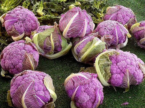 Purple Cauliflower Garden Vegetable seed