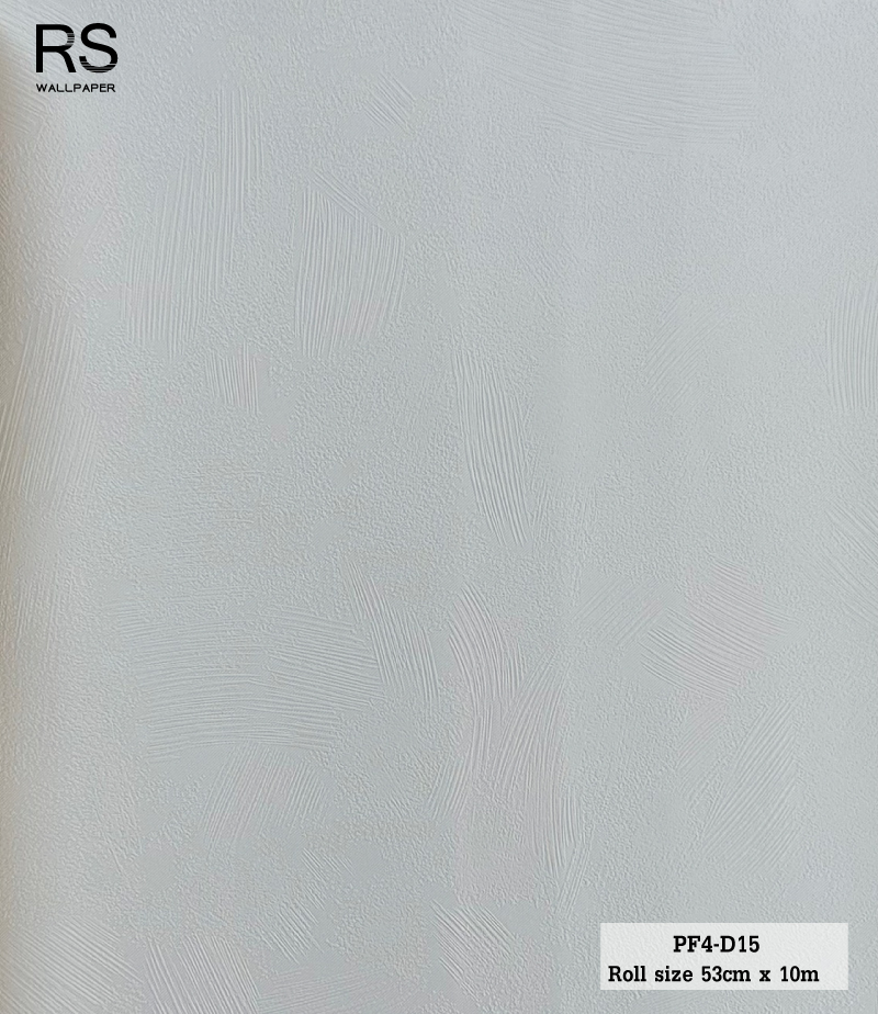 วอลเปเปอร์ ลายปูนเปลือยสีขาว PF4-D15