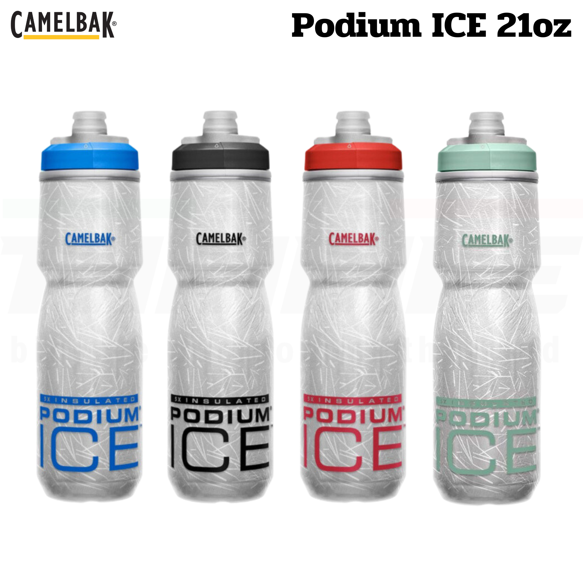 ขวดน้ำเก็บความเย็น Camelbak Podium ICE ขนาด 21 oz. กระติกน้ำจักรยาน