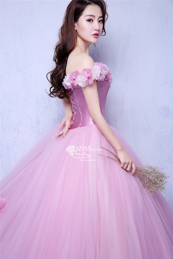 PW576- **พร้อมส่งค่ะ**ชุดคู่ถ่ายพรีเวดดิ้ง (prewedding dress) & ชุดแต่งงานแฟนซี (Fancy wedding dress)ชายหญิง "ธีมสีชมพู"