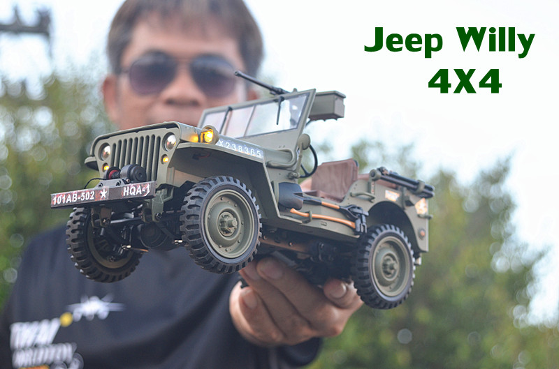 Jeep Willy Rc 1:14 Scale
