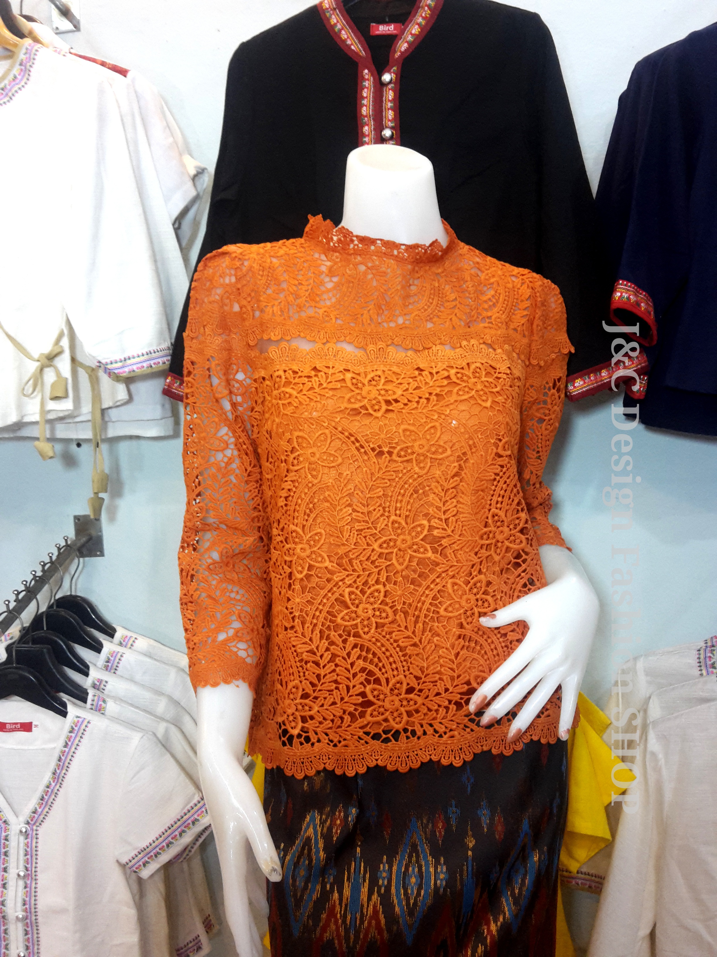 เสื้อเสื้อลูกไม้สไตน์เกาหลี #เสื้อลูกไม้แขน 5 ส่วน #เสื้อลูกไม้วัยรุ่น #เสื้อทำงานลูกไม้ เสื้อลูกไม้ใส่กับผ้าถุง เสื้อลูกไม้ใส่กับผ้าซิ่น
