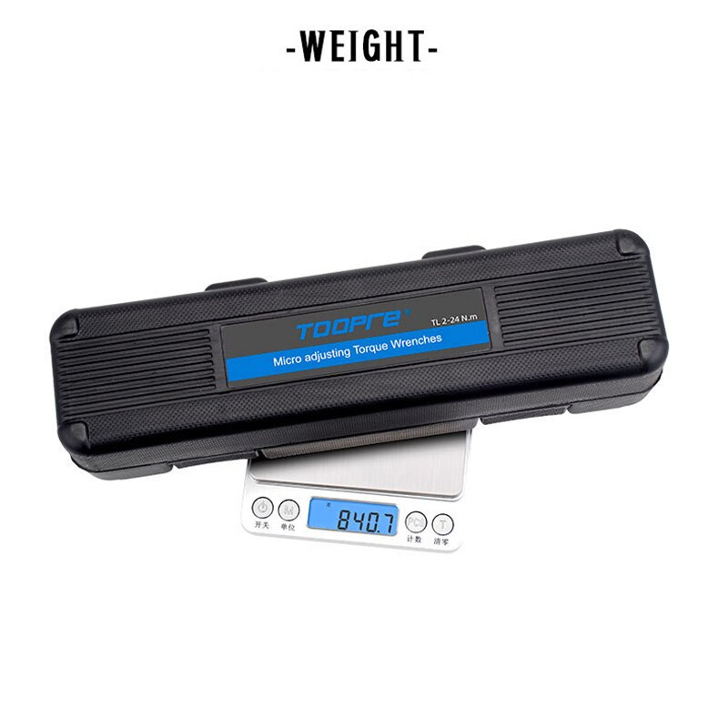 ชุดประแจปอนด์พร้อมหัว TOOPRE ประแจทอร์ค TOOPRE Bicycle Torque Wrench 2-24N.m