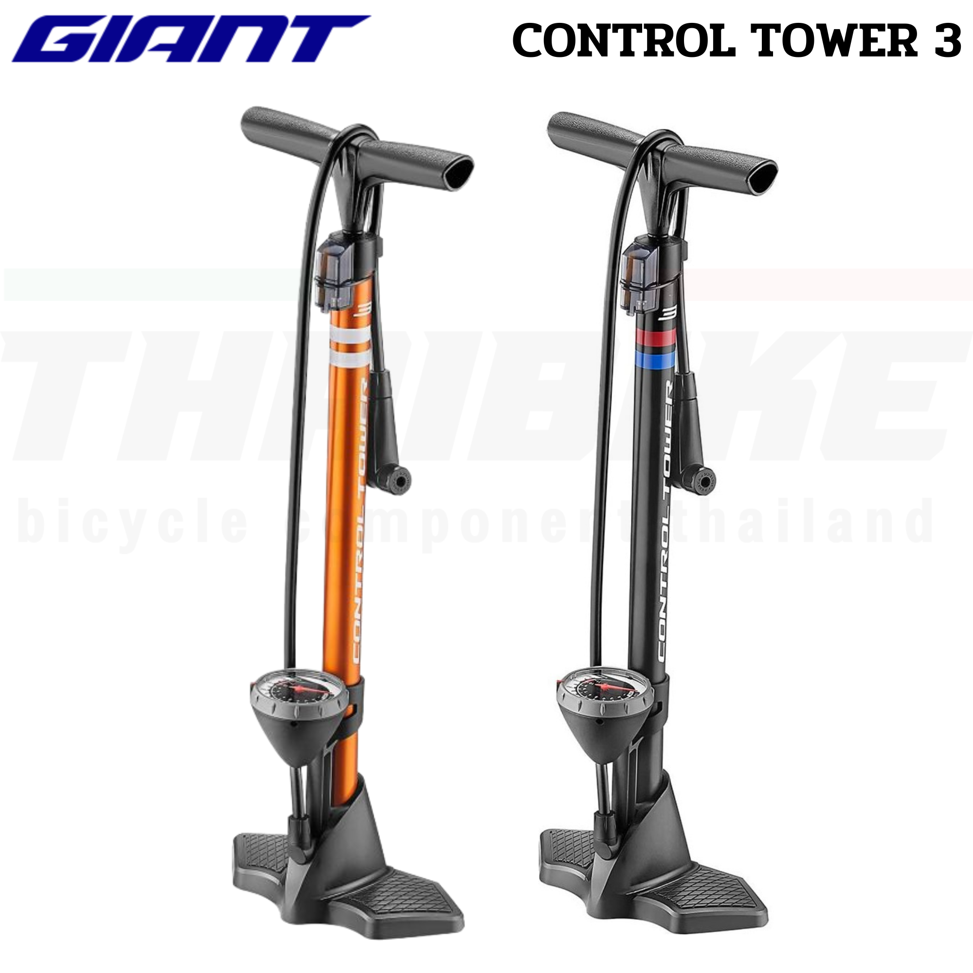 สูบจักรยานแบบตั้งพื้น GIANT CONTROL TOWER 3