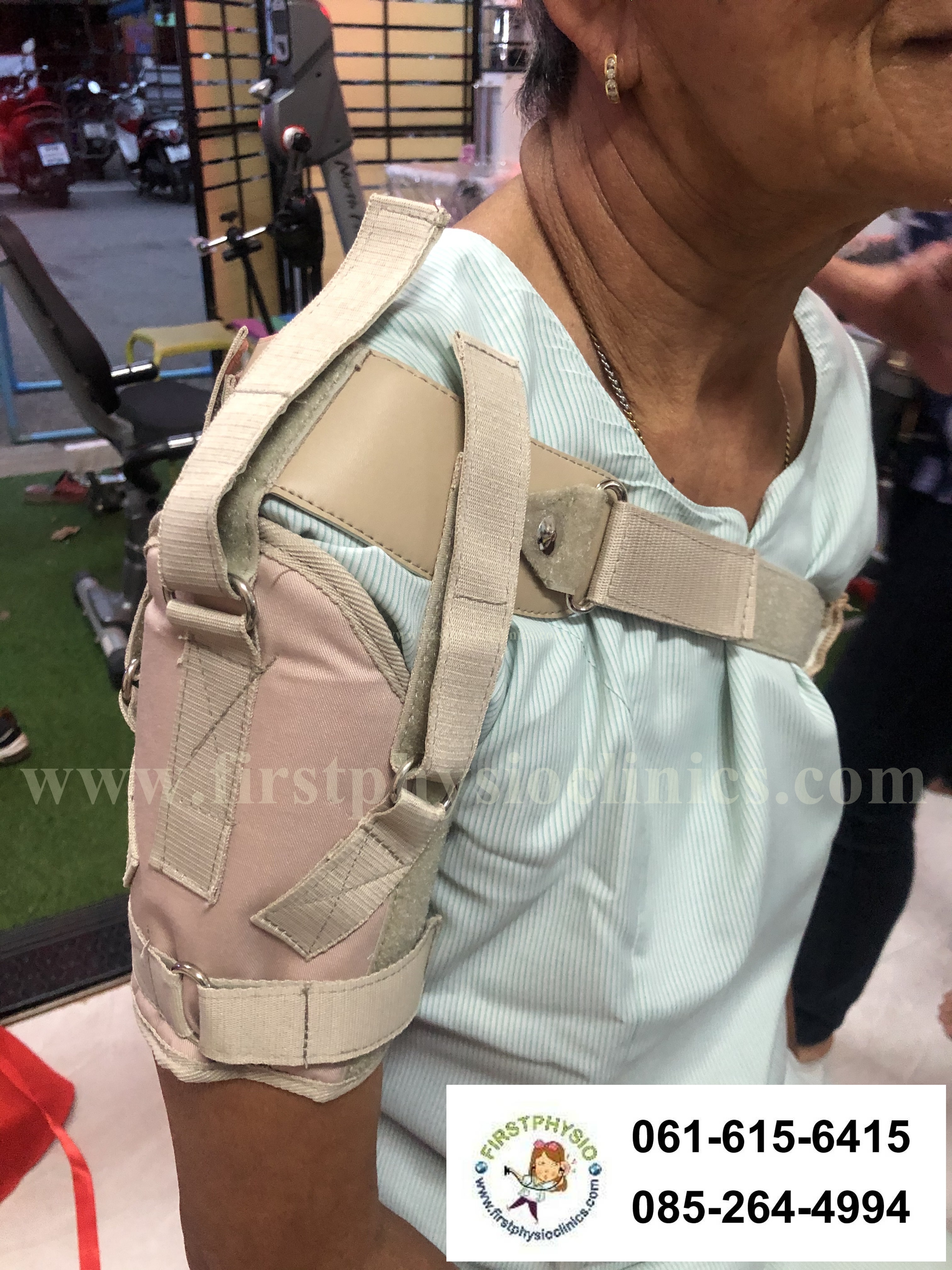 พยุงข้อไหล่หลวม พยุงไหล่ ที่พยุงไหล่ สายรัดพยุงไหล่ปรับได้ ประคองหัวไหล่ สายรัดไหล่ สายรัดพยุงไหล่ shoulder support Bobath Sling