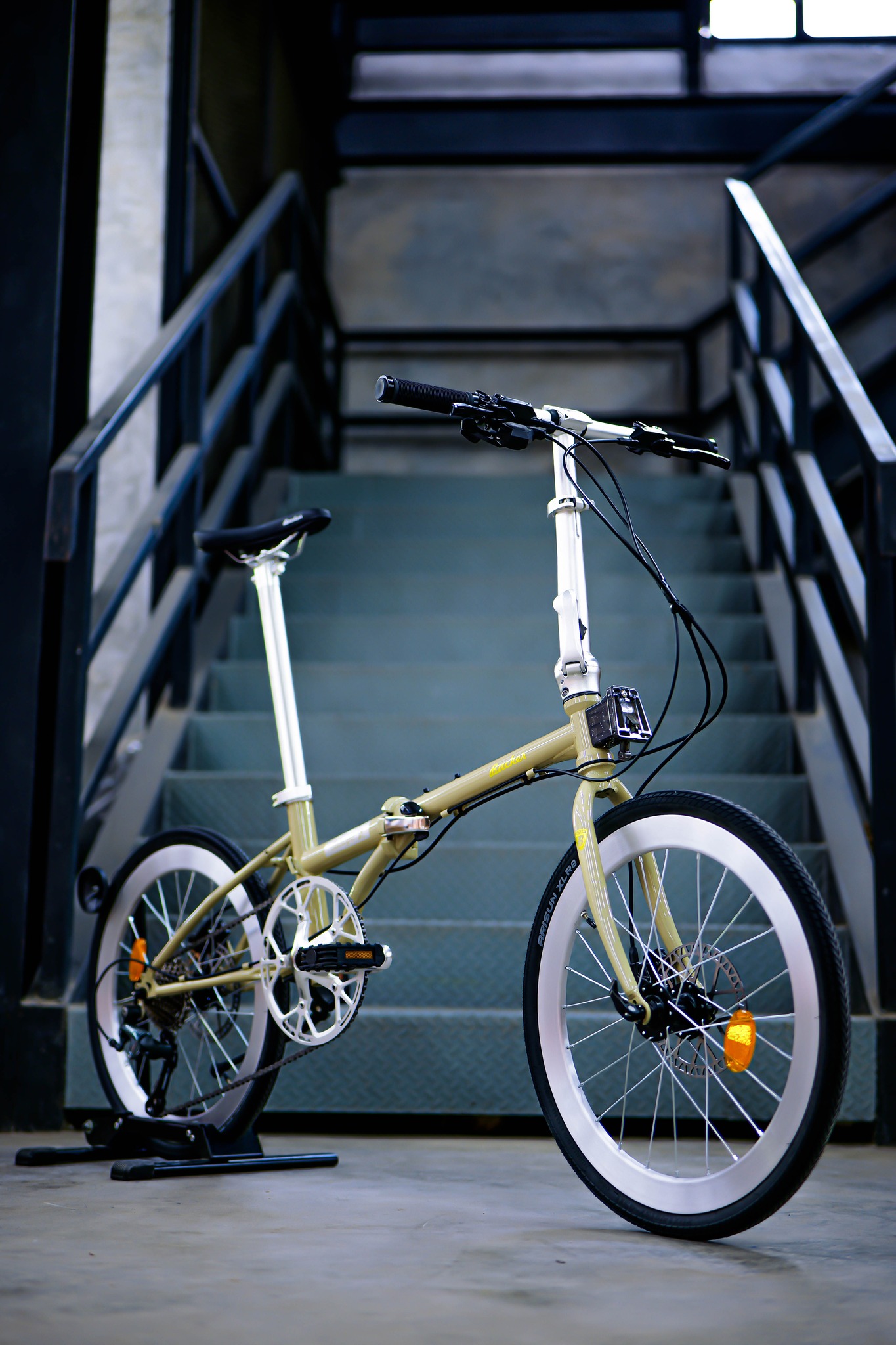 BACKER : DIEGO X จักรยานพับได้ เฟรมโครโมลี่ ตีนผี Shimano Tiagra 10 สปีด ดิสเบรกน้ำมัน