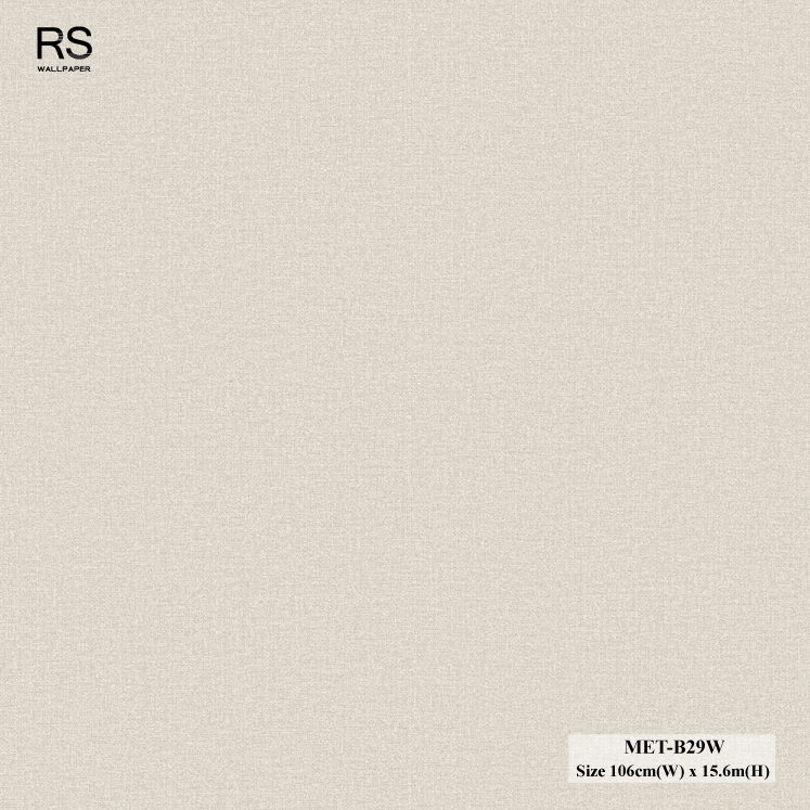 วอลเปเปอร์สีเทาเงิน MET-B29W