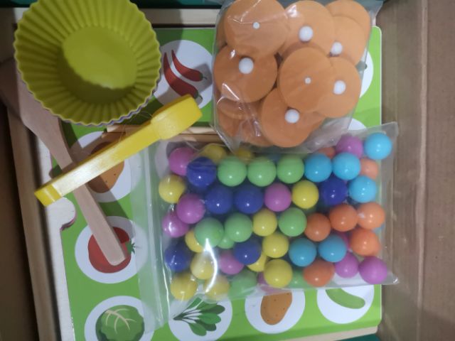 ชุดฝึกความจำ แยกสี ฝึกกล้ามเนื้อมัดเล็ก