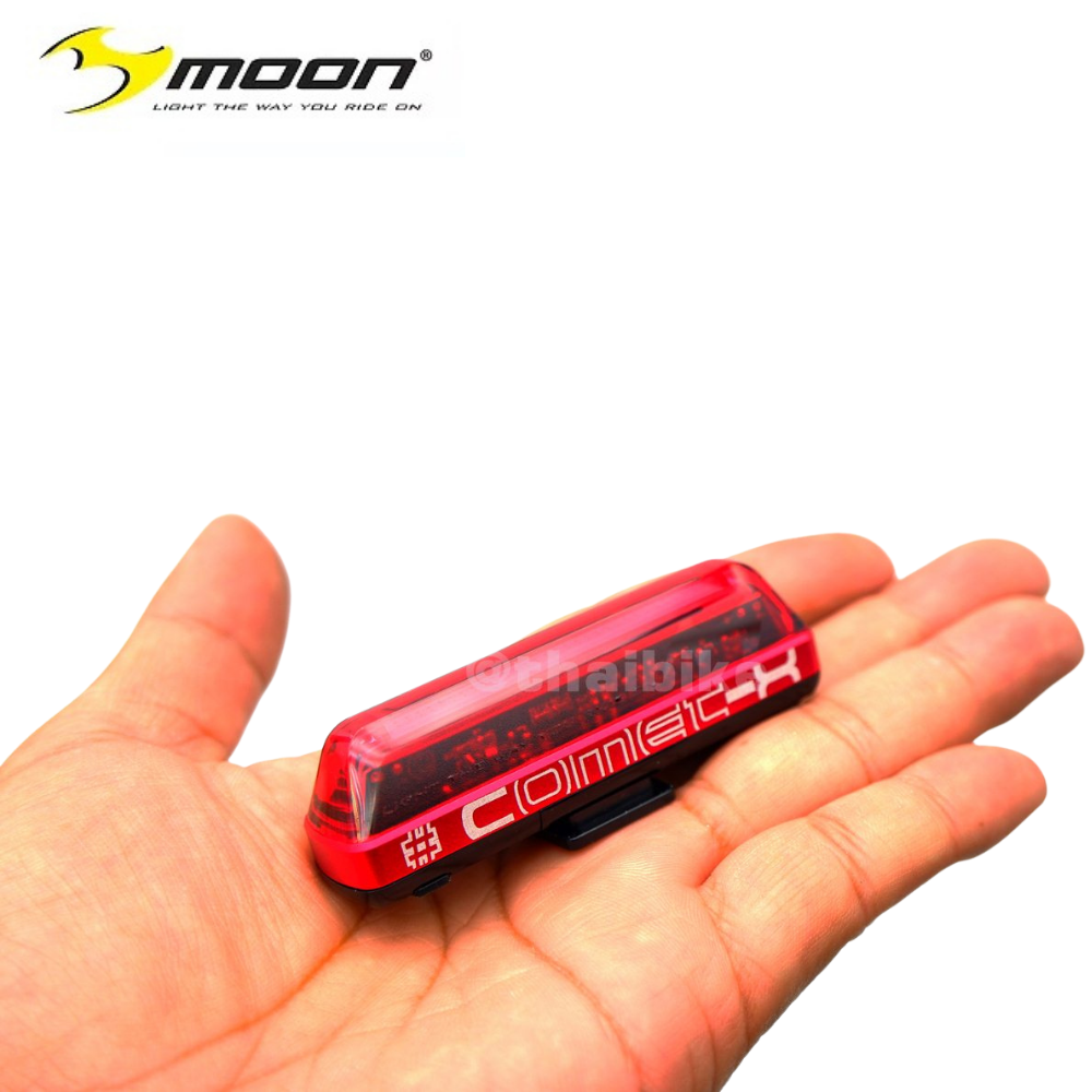 ไฟหน้าจักรยาน MOON METEOR 400 lumens ไฟท้าย MOON COMET X