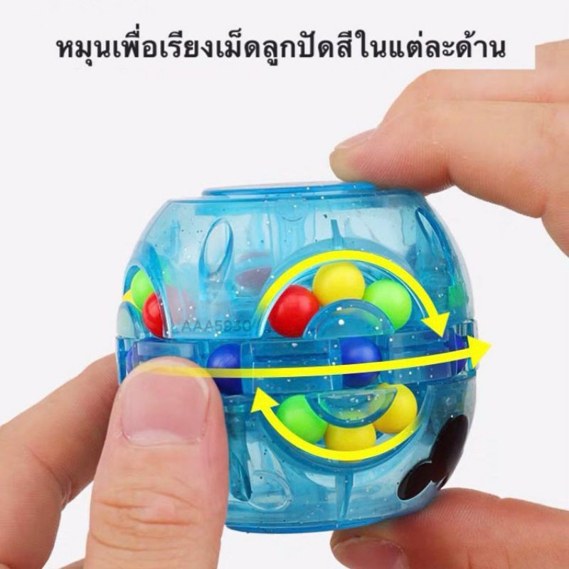 รูบิค รุ่นใหญ่ คิวบิก รูบิกของเล่น ของเล่นเด็ก พร้อมส่งจากไทย Fidget Spinner