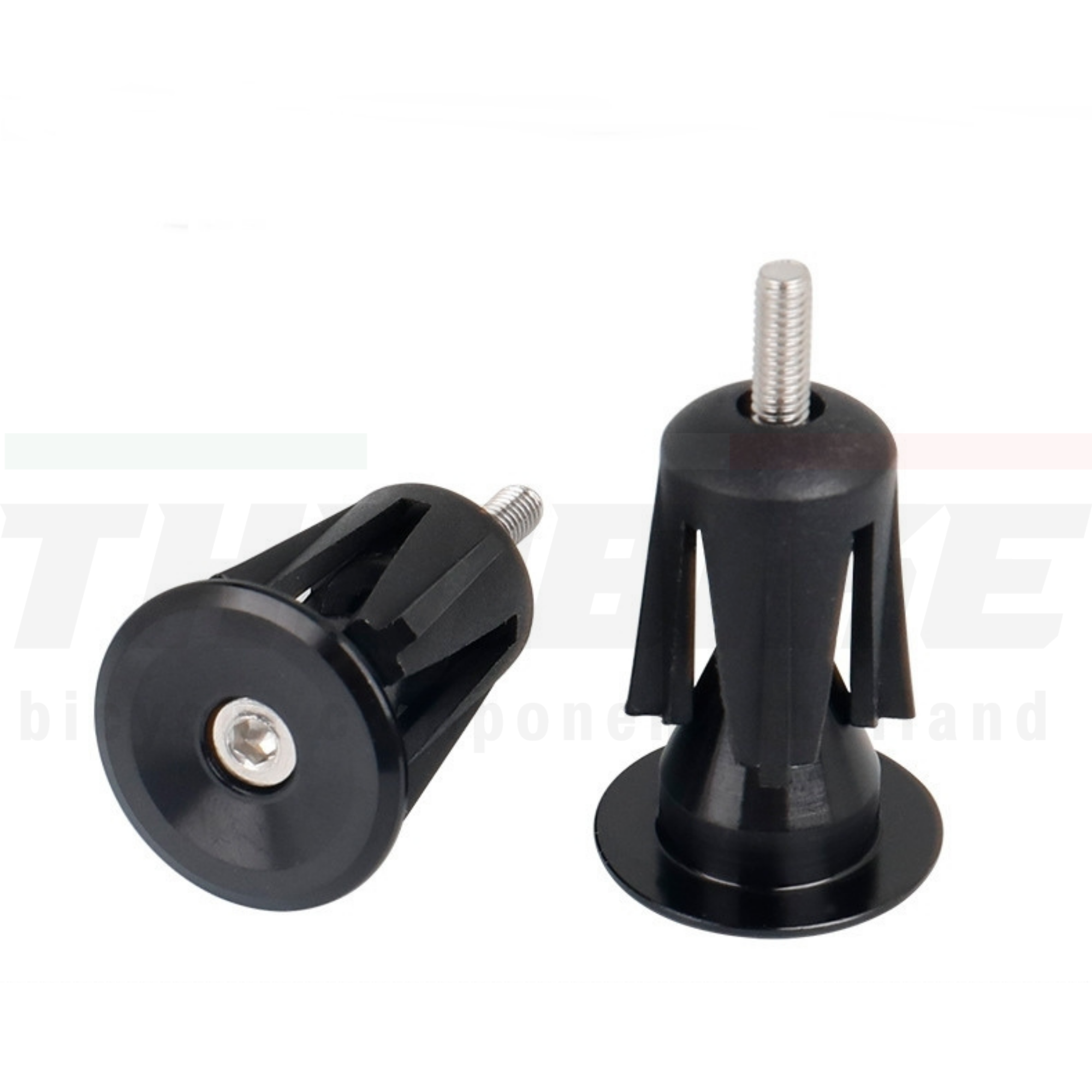 จุกปิดปลายแฮนด์จักรยานเสือหมอบ เสือภูเขา ฝาปิดปลายแฮนด์อลูมิเนียม