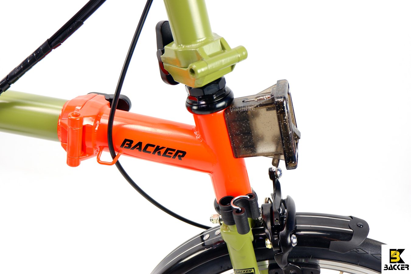 จักรยานพับ BACKER รุ่น Gravity-X รุ่น 6 สปีด แฮนด์ตรง