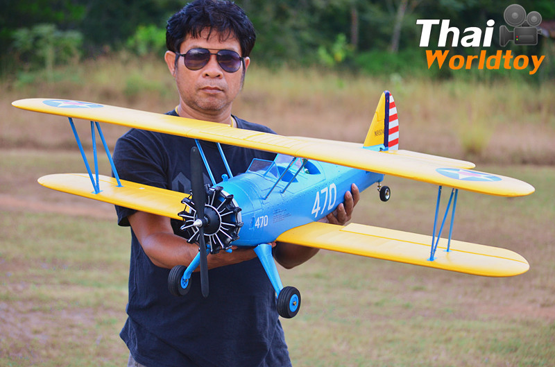 PT-17 Stearman 1,200mm. (PNP) เครื่องบินปีกสองชั้น