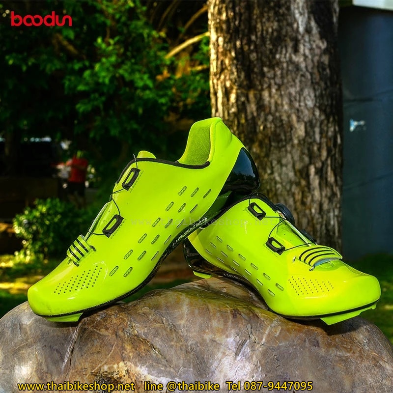 รองเท้า BOODUN E3 พื้นคาร์บอน รองเท้าปั่นจักรยาน รองเท้าเสือหมอบ