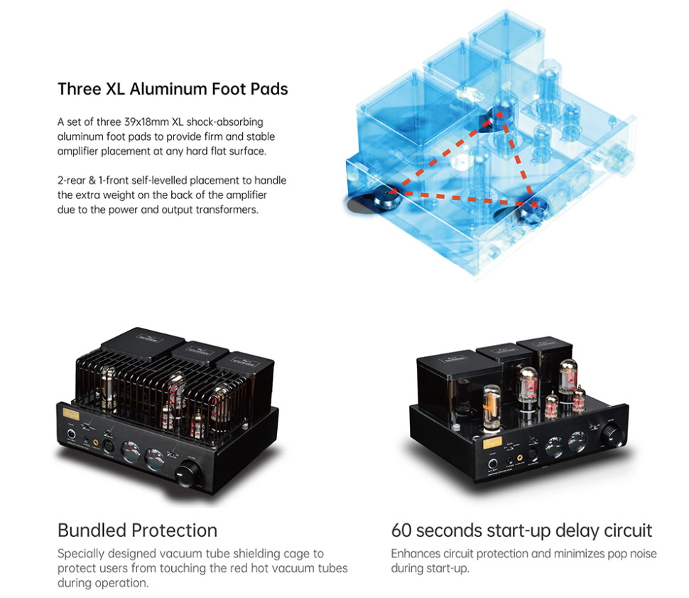 [สั่งจองล่วงหน้า] Cayin HA-3A แอมป์ตั้งโต๊ะหลอดแก้วสูญญากาศ ประกันศูนย์ไทย