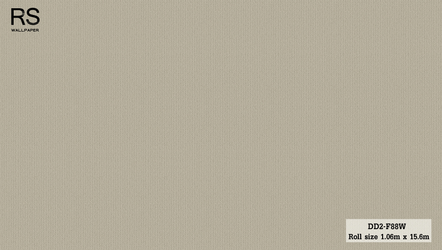 วอลเปเปอร์ลายผ้า สีน้ำตาลเบจ DD2-F88W
