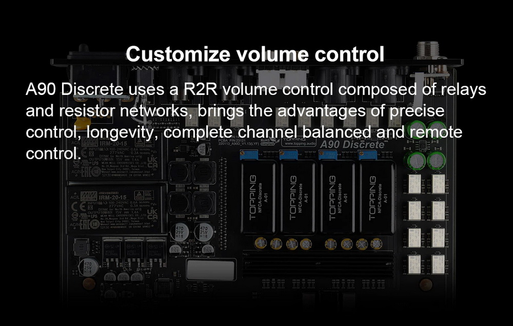 ขาย Topping A90D Fully Discrete Balanced Headphone Amplifer