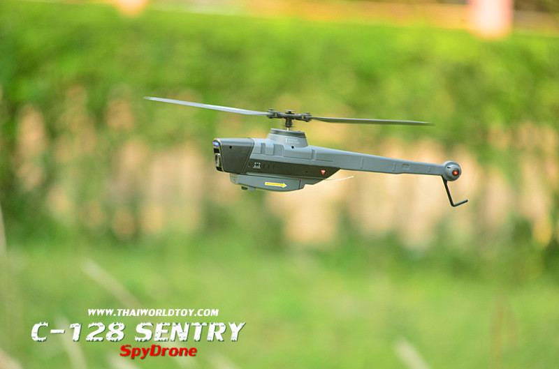 C-128 Sentry SpyDrone 1080P กล้อง Wifi FPV 6แกน
