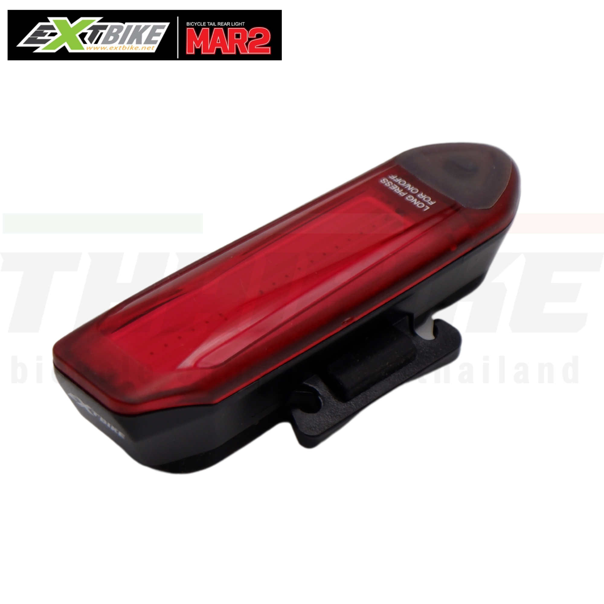 ไฟท้ายจักรยาน EXTBIKE MAR2 ไฟสีแดง