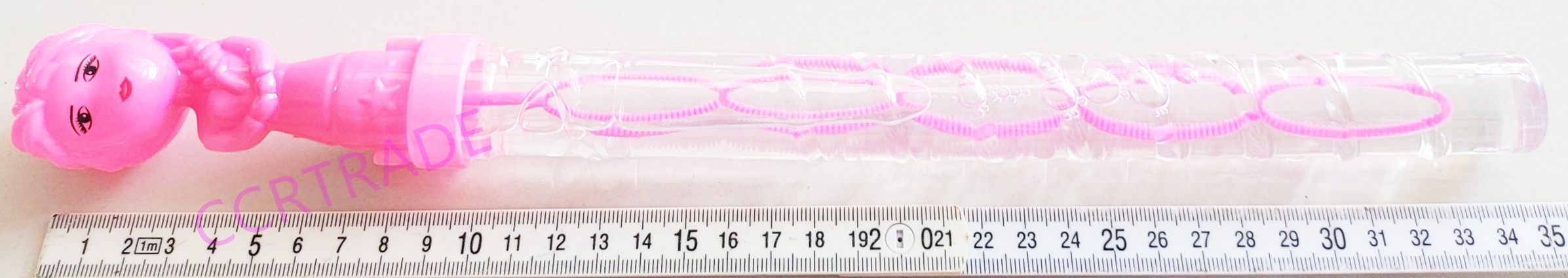 กระบองเป่าฟองเจ้าหญิงสีสด 35.5 ซม.(1x24)