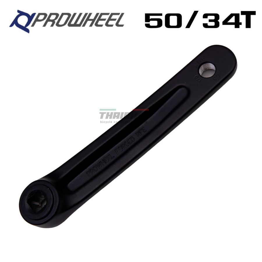 ขาจานจักรยานเสือหมอบ PROWHEEL RPE แบบ 2 ใบ 50-34T