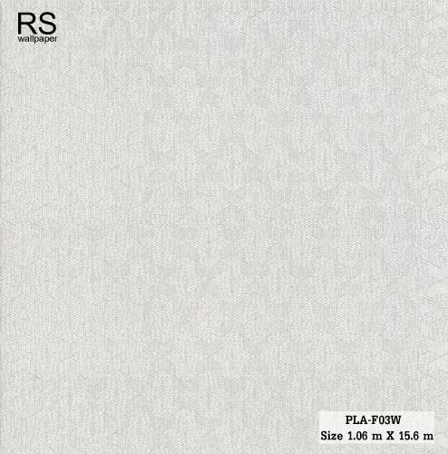 วอลเปเปอร์ โมเดิร์นลายลูกบาศ์กเล็ก สีน้ำตาลอ่อน PLA-F03W