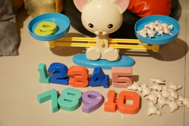 ตาชั่งสอนเลข ตาชั่งสอนคณิต ตาชั่งเด็ก ตาชั่งคณิต